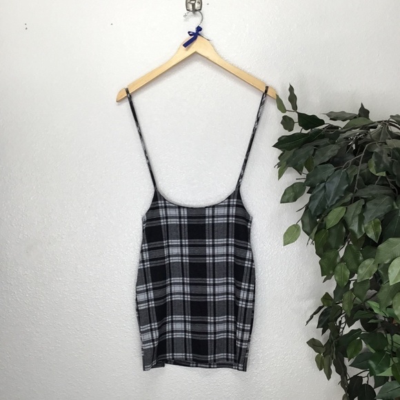 Papermoon Plaid Jumper Skirt - Picture 4 of 4